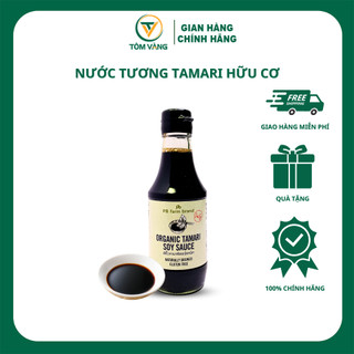 Nước tương hữu cơ Tarami Thái Lan 200ml vị truyền thống - Tôm Vàng