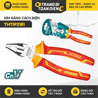 Kìm răng Total THTIP2181 chất liệu thép không gỉ, kích thước 200mm, tay cầm cách điện