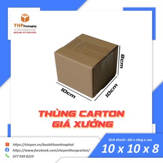 10x10x8 combo 100 hộp carton, thùng carton