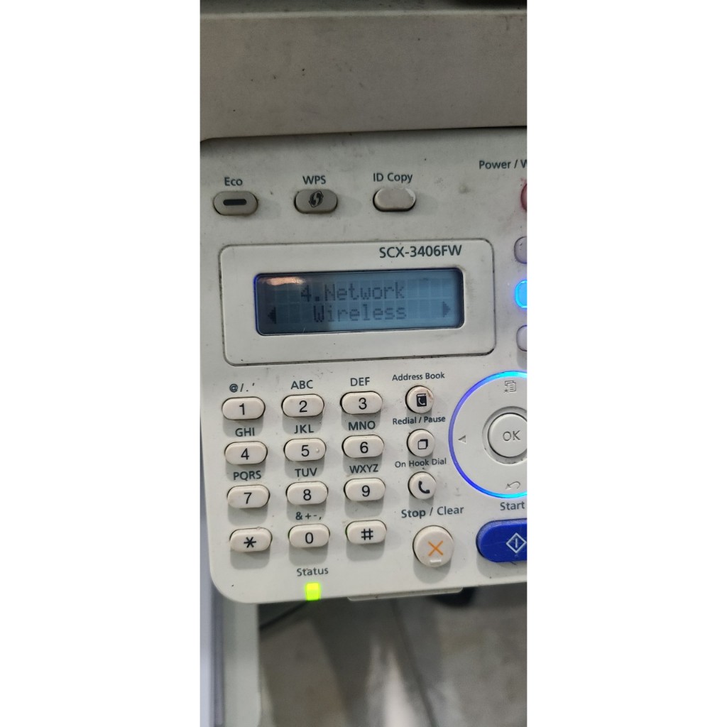 Thanh lí máy in Đa Năng hiệu Samsung, model : SCX-3406FW , có chức năng wifi