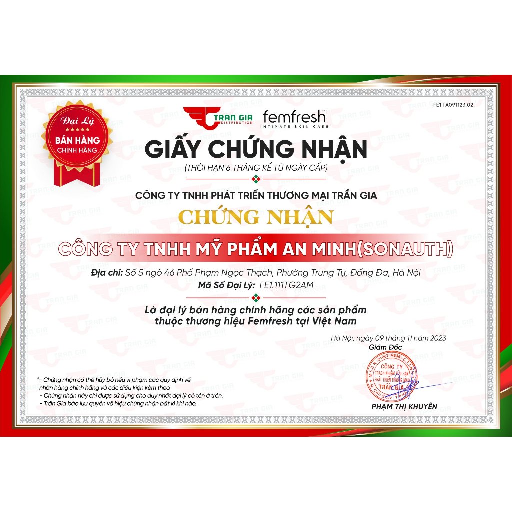 Xịt khử mùi phụ nữ Femfresh Deodorant Spray 125ml