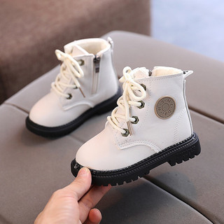 Giày boot da cao cổ cho bé,giày boot da mềm kiểu dáng hàn quốc