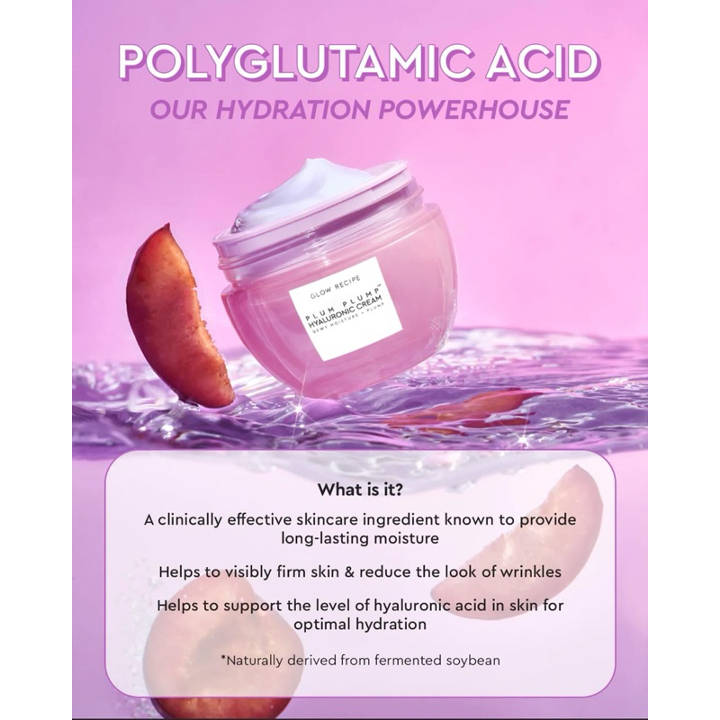 Kem dưỡng ẩm Plum Plump Hyaluronic Cream