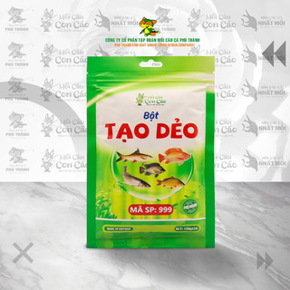 Bột tạo dẻo Phú Thành giúp liên kết mồi câu cá mã 999 150g