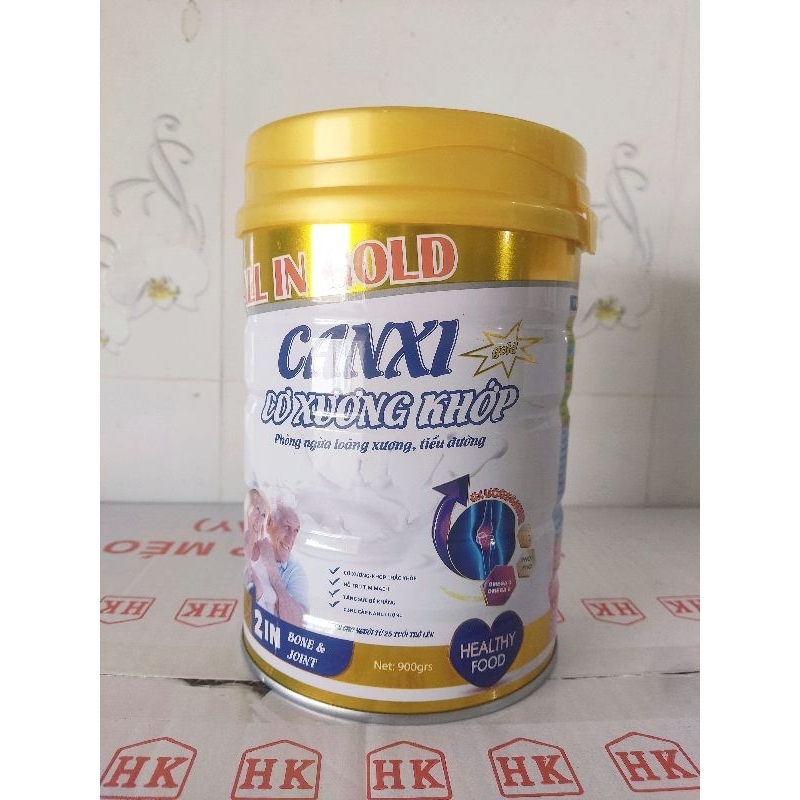 Sữa All In Gold Cơ Xương Khớp (hsd 2025) - Bổ sung Canxi và Glucosamin giúp xương khớp chắc khoẻ