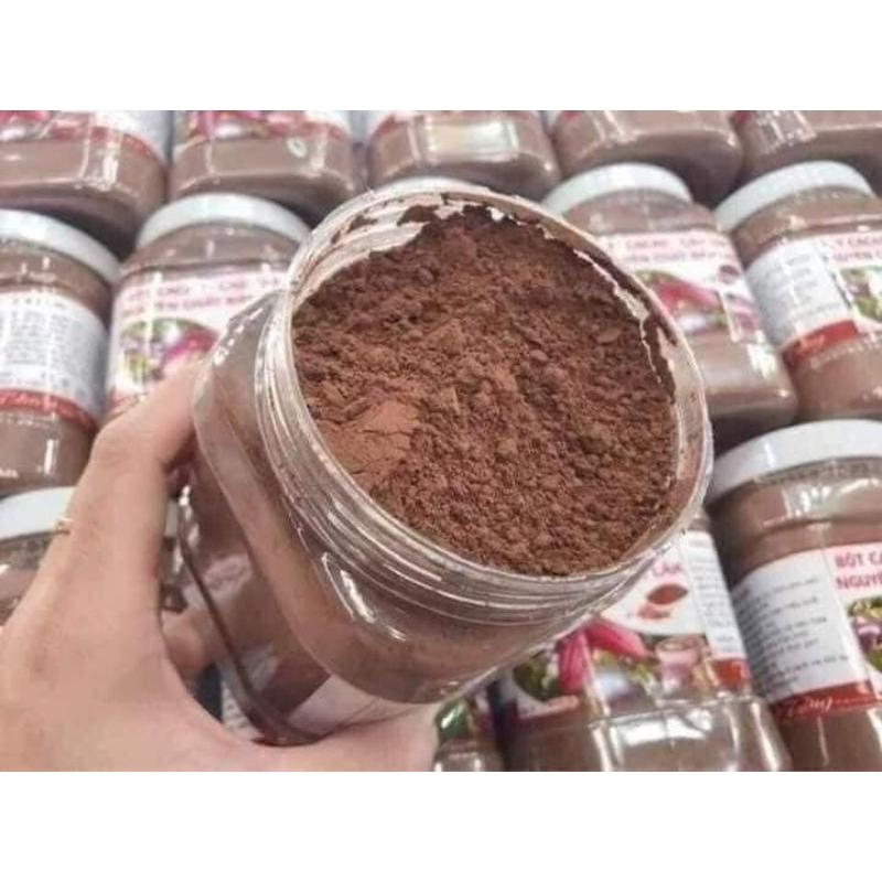 Bột cacao Đaklak nguyên chất 100% Hộp 500gram