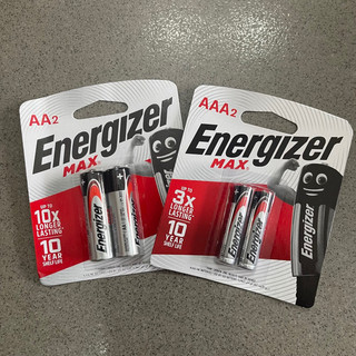 Sỉ vỉ 2 viên pin energizer aa và aaa max lr6