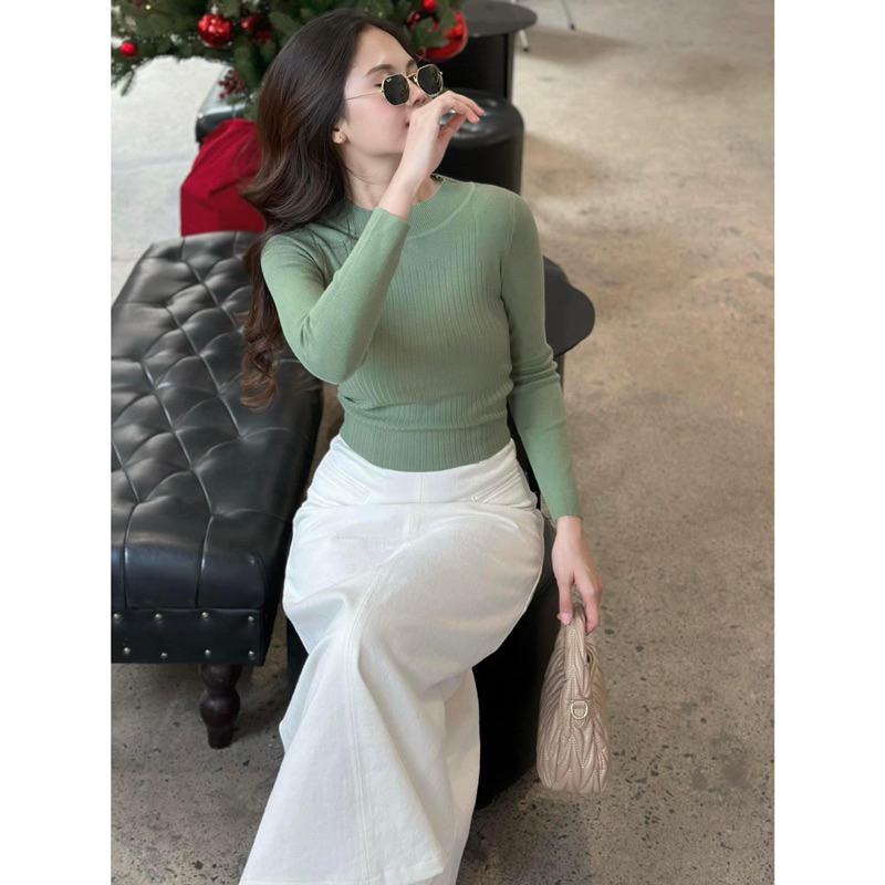 Áo Len - 902 - Cổ Cao - Tay Dài