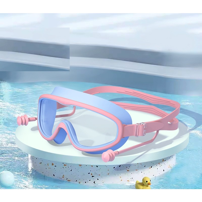 Kính Bơi Ngăn Nước Và Chống Sương Mù Gọng Lớn cho bé