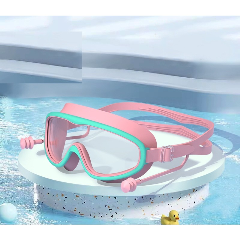 Kính Bơi Ngăn Nước Và Chống Sương Mù Gọng Lớn cho bé