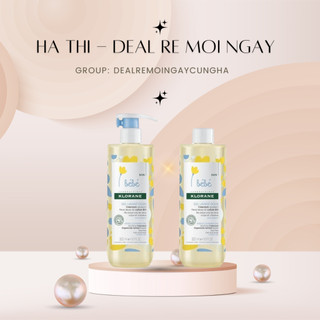 DẦU GỘI Và SỮA TẮM CHO BÉ 2 TRONG 1 KLORANE 500ML (Mẫu mới)