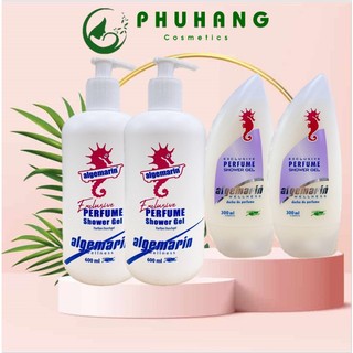 Sữa tắm cá ngựa algemarin perfume của đức 300ml~600ml mẫu mới