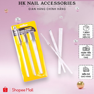 Bộ dao lấy khoé móng hk nail accessories