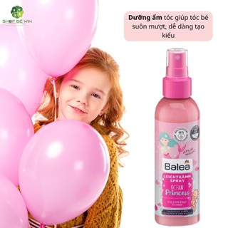 Xịt dưỡng tóc cho bé suôn mềm balea ocean princess