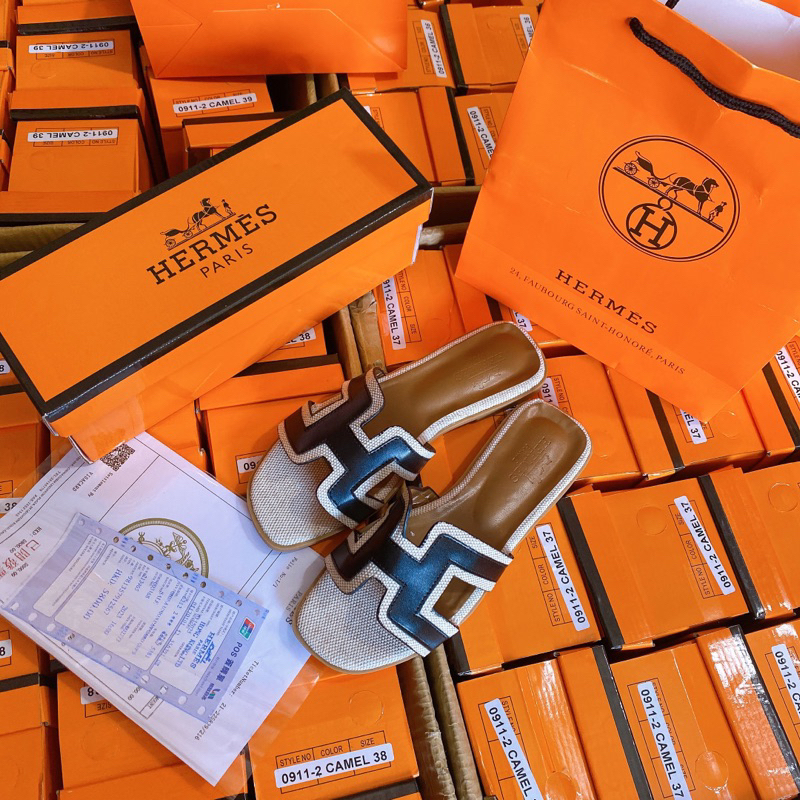 Dép Chữ H Quai Ngang SP Fullbox + TÚI GIẤY