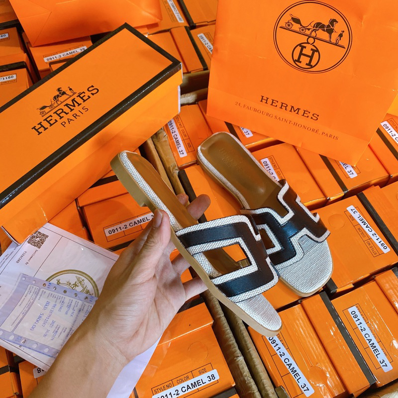 Dép Chữ H Quai Ngang SP Fullbox + TÚI GIẤY