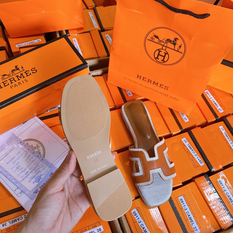 Dép Chữ H Quai Ngang SP Fullbox + TÚI GIẤY