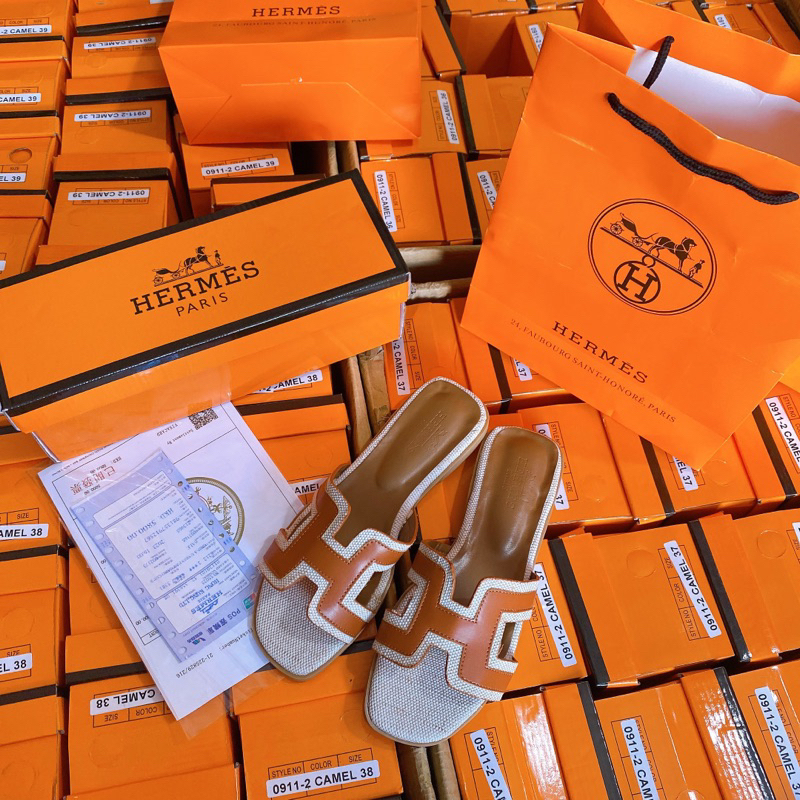 Dép Chữ H Quai Ngang SP Fullbox + TÚI GIẤY