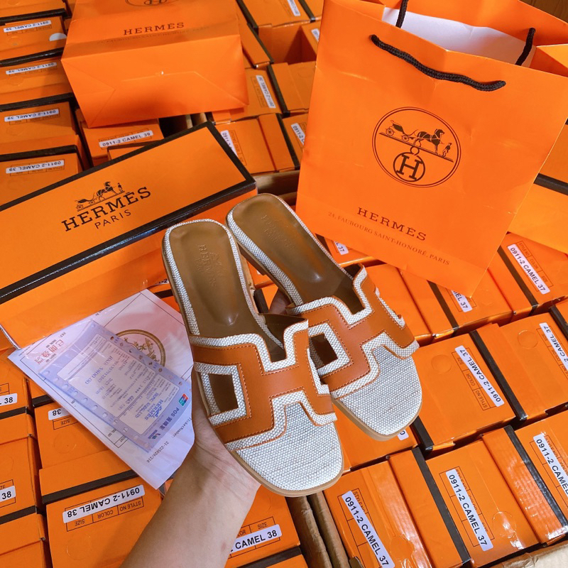 Dép Chữ H Quai Ngang SP Fullbox + TÚI GIẤY