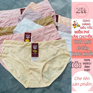 Set 5 quần lót nữ thun lạnh Đại Phát phối ren hai bên mát lạnh kháng khuẩn