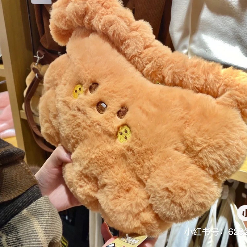 Roll Croissant Chính Hãng Túi Đeo Vai | Đeo DưỚI Cánh Tay | Dưới Cánh Tay Cỡ Lớn Có Khóa Kéo