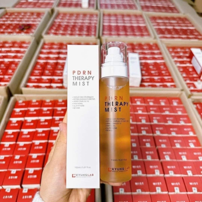 Xịt Khoáng Tế Bào Gốc Dưỡng ẩm Kyung Lab PDRN Therapy Mist 150ml làm dịu da tức thì,dưỡng trắng,se khít lỗ chân lông
