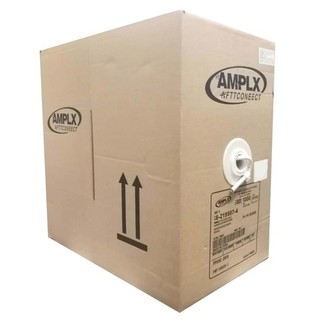 Cable lan amplx 0332c / 3332 utp cat5 / amplx 0704/ 0706 ftp cat5e/ 0738 utp cat6 300m trắng. lõi chữ thập, nhôm mạ đồng