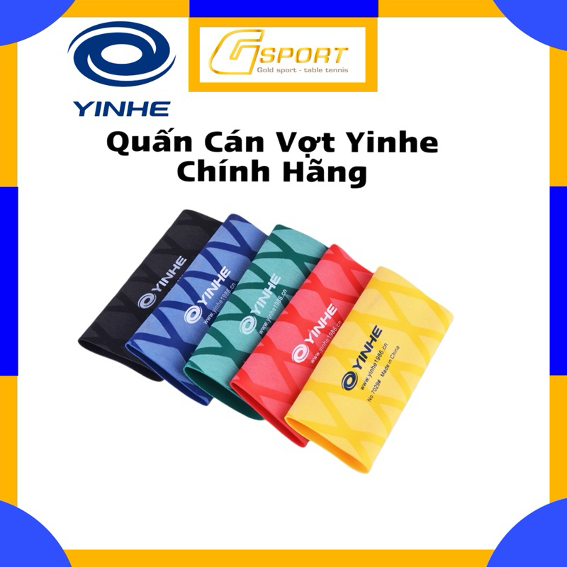 Quấn Cán Vợt Bóng Bàn Yinhe Chính Hãng - Cực Bám , Chống Trơn Do Mồ Hôi Tay , Cầm Chắc Tay