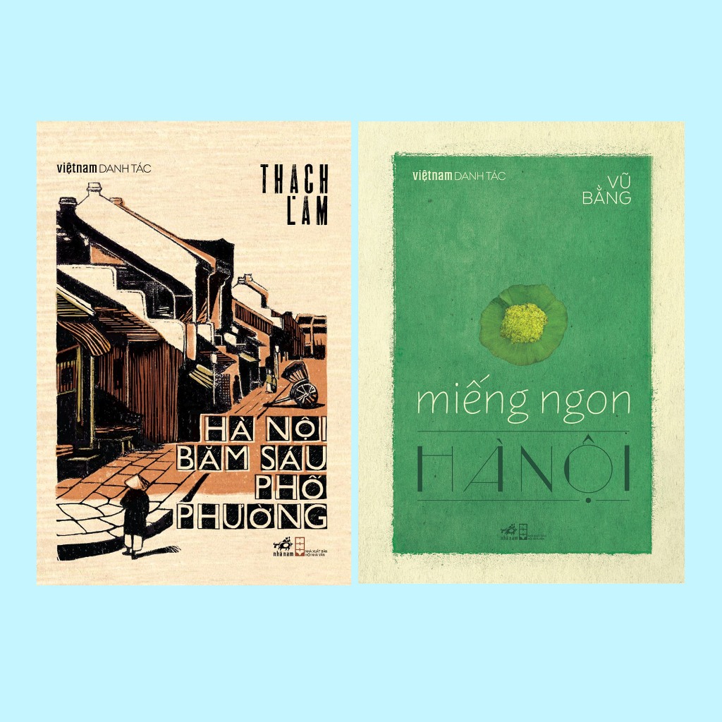 Sách - COMBO Hà Nội băm sáu phố phường - Miếng ngon Hà Nội (Việt Nam danh tác) (Nhã Nam)