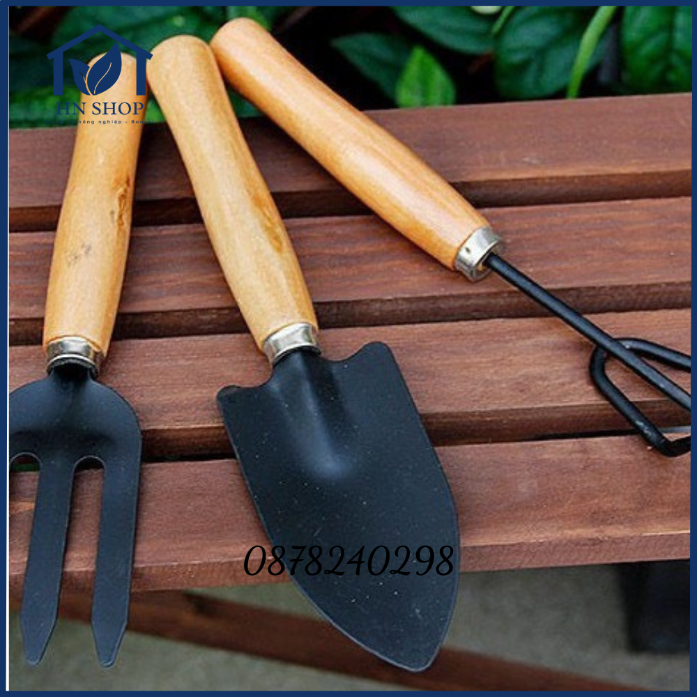 Bộ 3 Dụng Cụ Làm Vườn Nông Nghiệp Tiện Lợi Bền Đẹp Phù Hợp Chăm Sóc Cây Trồng Cây Giống- SP12 HN SHOP