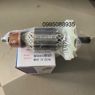 Rotor máy đục phá bê tông ph65 7 răng thân 53 dài 196mm