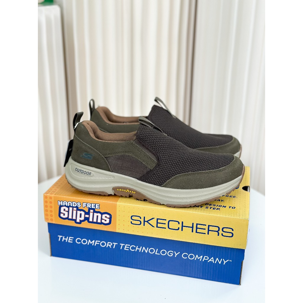216103 - Giày Thể Thao SKECHERS Performance Go Walk Outdoors Slip On Men  - Sấu Vui Vẻ Oficial