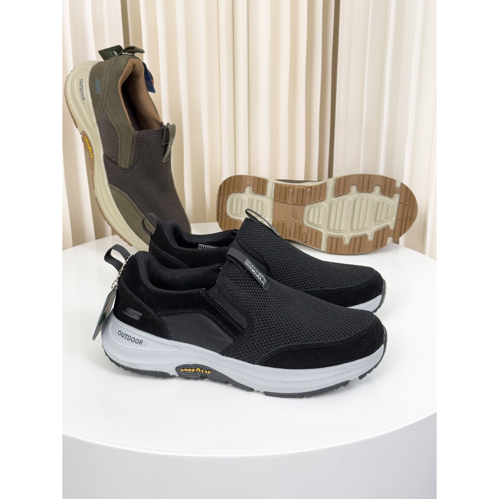 216103 - Giày Thể Thao SKECHERS Performance Go Walk Outdoors Slip On Men  - Sấu Vui Vẻ Oficial