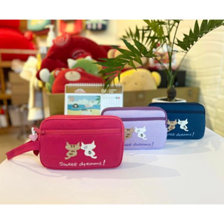 Bóp tiền mèo 2 ngăn Hikosen Cara