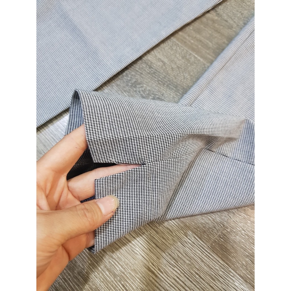 Quần tây baggy caro