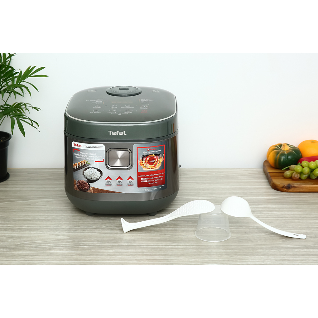 Nồi cơm cao tần Tefal 1.8 lít RK818A68 - HÀNG CHÍNH HÃNG