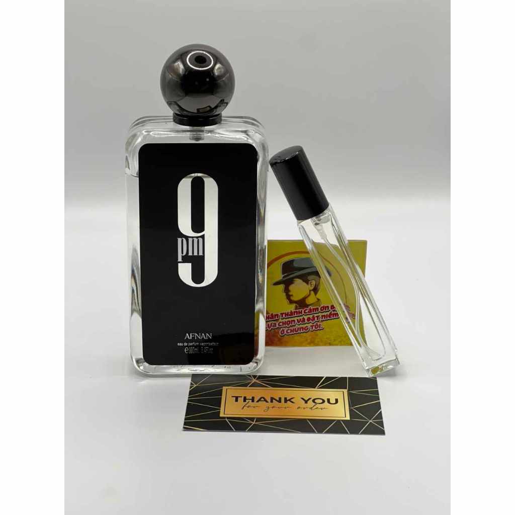 Nước hoa nam Afnan 9Pm Chính Hãng bad boy chai chiết (10ml)