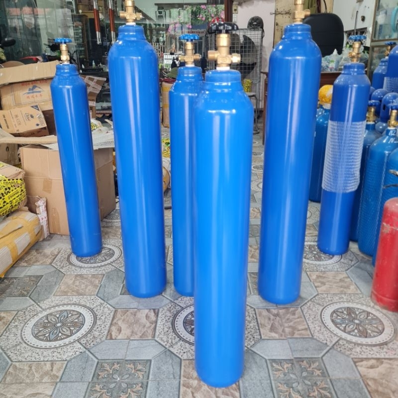 Bình khí Argon_Nito_Co2_Oxy_10Lít+15Lít sẵn khí