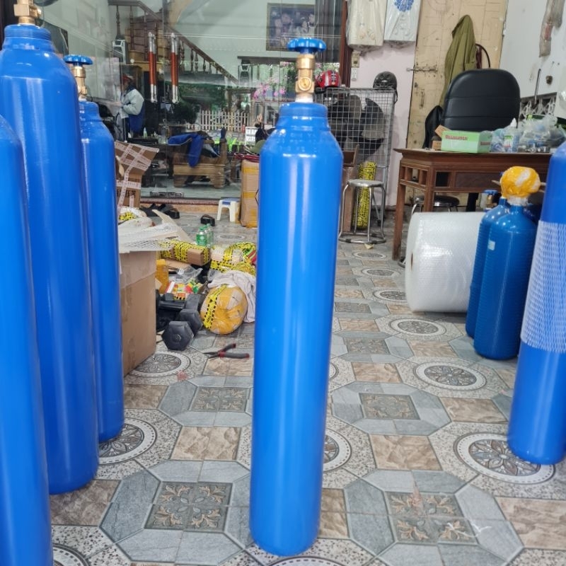 Bình khí Argon_Nito_Co2_Oxy_10Lít+15Lít sẵn khí