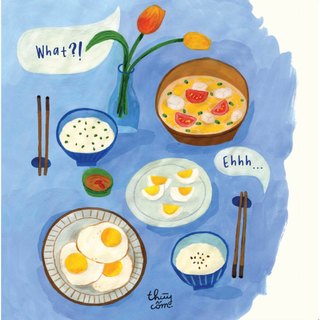 Bưu thiếp - Du Bút - Eggcelent (Thùy Cốm)