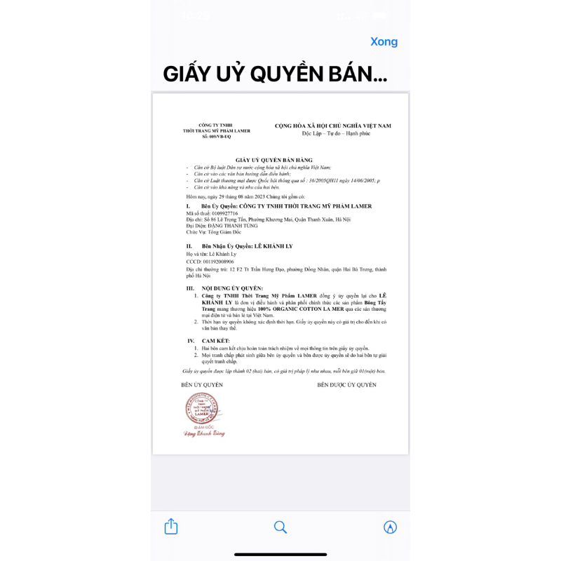 Bông tẩy trang Lamer 201 miếng và 120 miếng