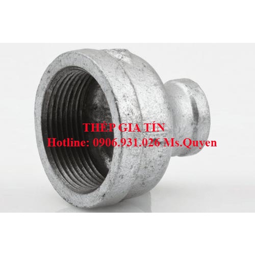 Bầu (Côn) giảm ren mạ kẽm DN65 - DN100