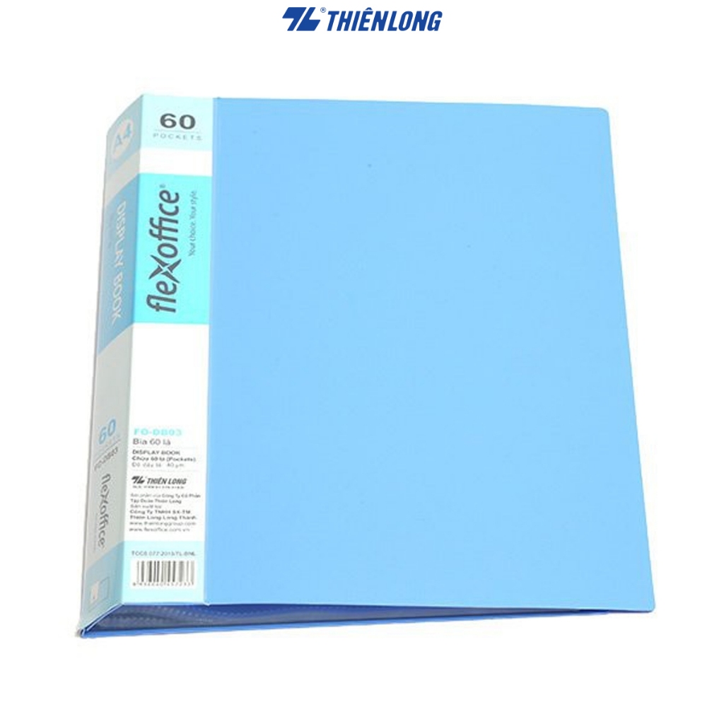 Bìa 60 lá A4 Thiên Long FO-DB03