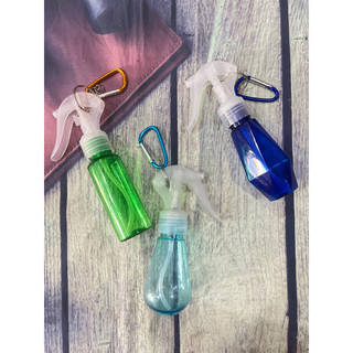 Chai xịt móc khóa 60ml bình chiết có móc gài carabiner.