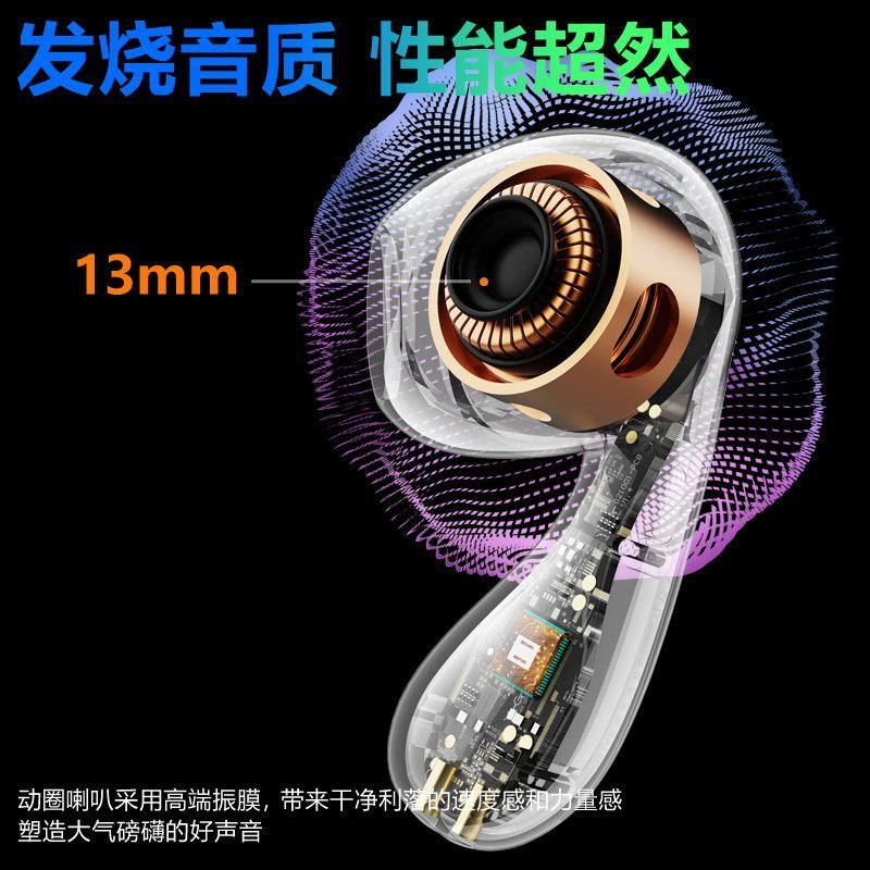 Tai nghe Bluetooth TWS Galaxy Pro 3, tai nghe không dây âm thanh đỉnh cao, có micro đàm thoại, màn hình Led hiện thị Pin