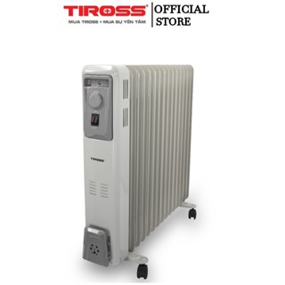 Máy sưởi dầu 15 thanh Tiross TS9219 - Công suất 2800W - Hàng chính hãng - Bảo hành 12 tháng