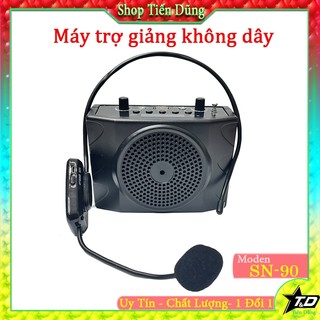 Máy trợ giảng không dây SN 90 dòng có mic không dây + có dây, hỗ trợ bluetooth, thẻ nhớ TF, USB, Cổng mic 3.5mm