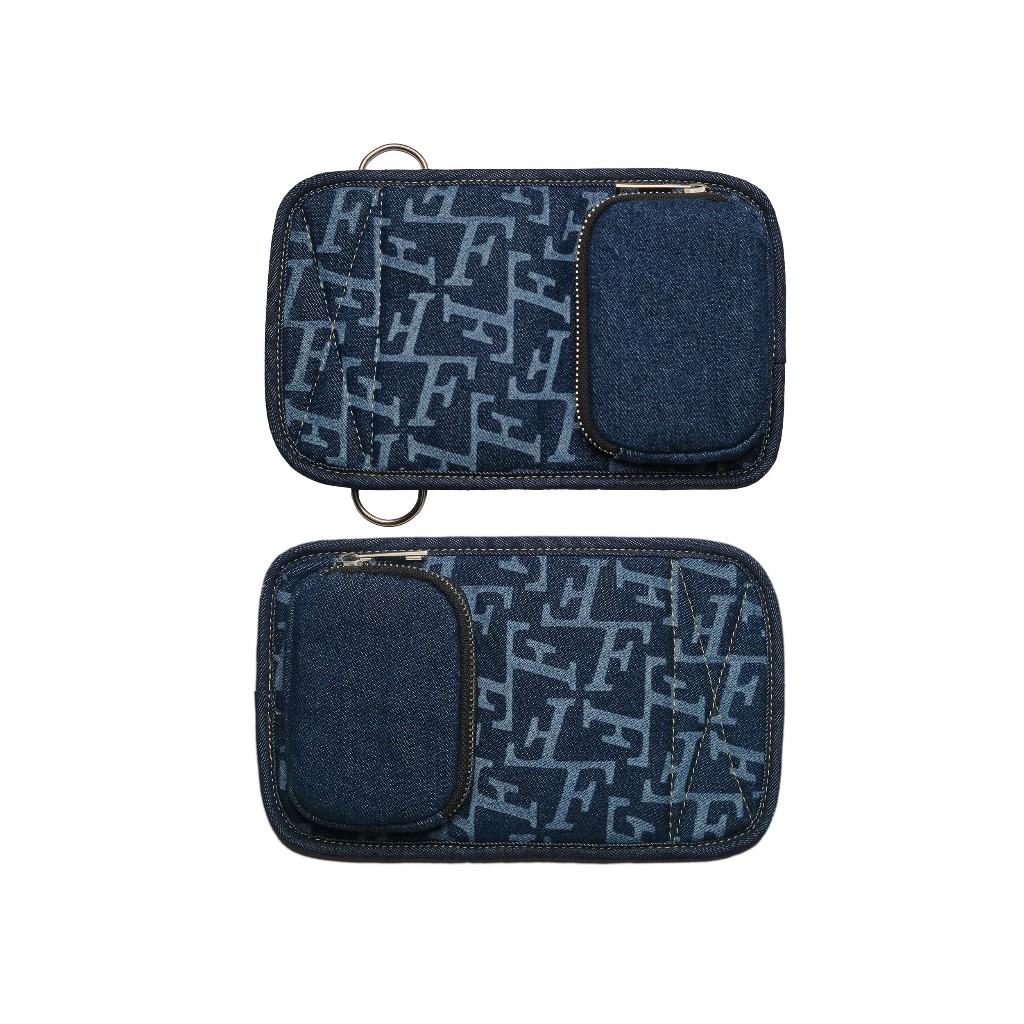 FRONT The Rook Module D421  - WASH DENIM