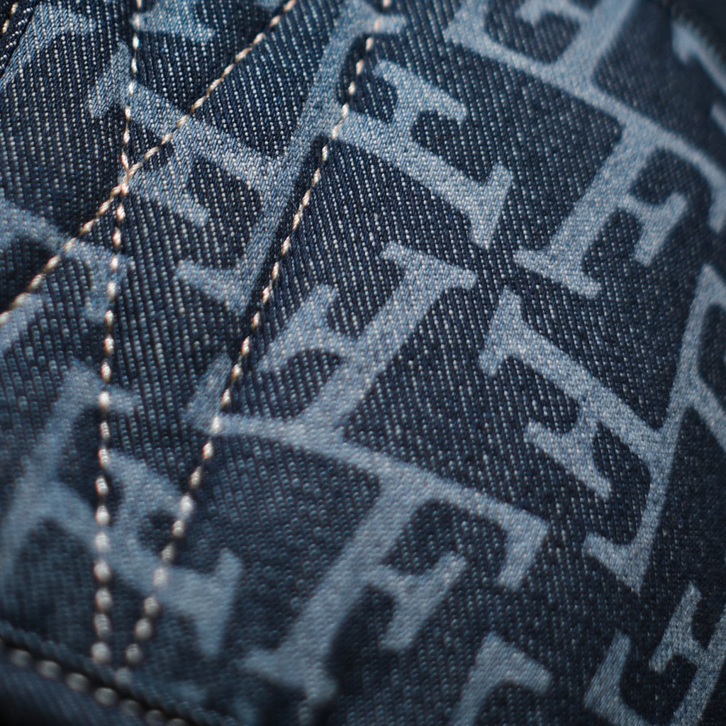 FRONT The Rook Module D421  - WASH DENIM