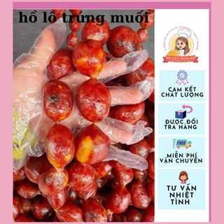 Lạp xưởng tươi hồ lô trứng muối cai lậy nạc 85%